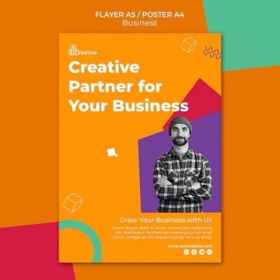 Business Partner Flyer Template – Free Download