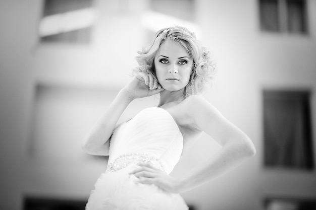 Young Beautiful Blonde Model Bride – Free Stock Photo for Download