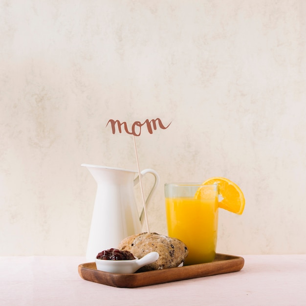 Mothers Day Breakfast Concept on Wooden Board – Free Stock Photo, Download Free