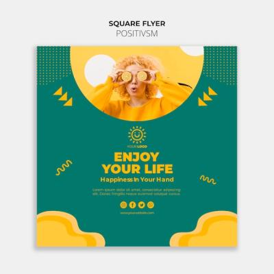 Positivism Template for Flyer Concept – Free Download