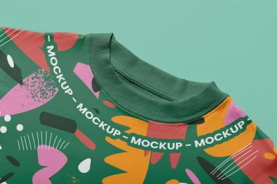 Vibrant Sweatshirt Design Mock-Up â Free Download