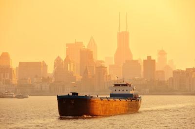 Boat on the Huangpu River with Shanghai Urban Architecture at Sunset – Free Stock Photo, Download for Free