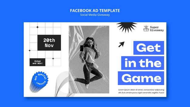 Social Media Giveaway Template – Free Download