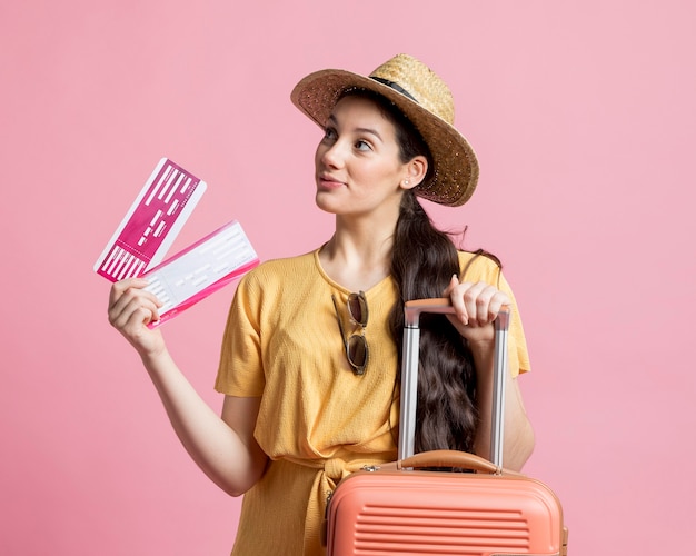 Beautiful Woman Preparing for Travel – Free Stock Photo, Download for Free