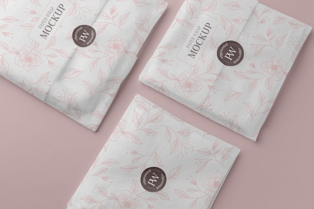 Elegant Wrapping Paper Mockup – Free to Download