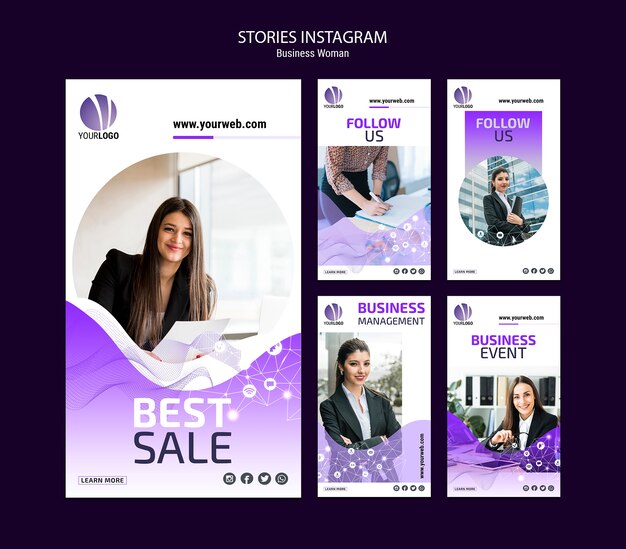 Business Instagram Stories Pack – Free Download