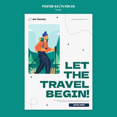 Travel Template Design – Free Download PSD Templates