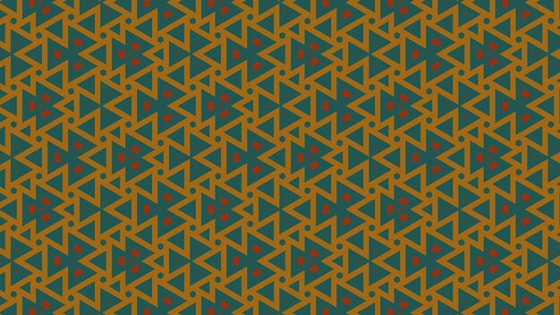 Geometric Pattern Featuring Shapes on Dark Blue Background – Free Download