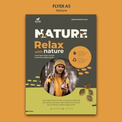 Nature-Inspired Flyer Design – Free Download