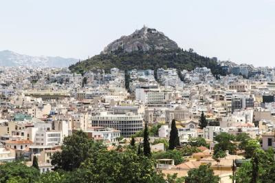 Stunning Views of Athens and Mount Lycabettus, Greece – Free Stock Photo for Download