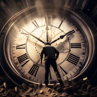 Surreal Art of Time Management: Creative AI for Schedule Efficiency and Deadline Planning – Free Download