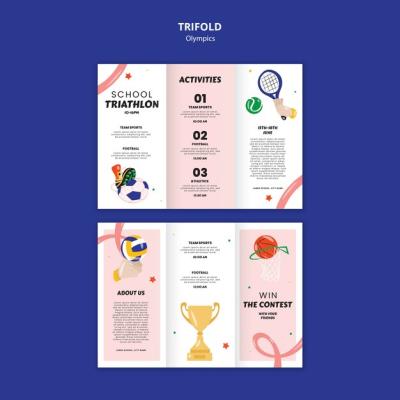 Olympics Template Design – Free Download, Free Stock Photo