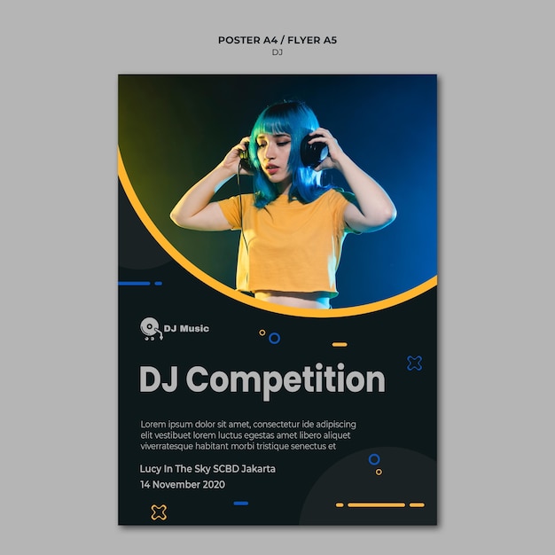 Music Festival Poster Template – Free Download