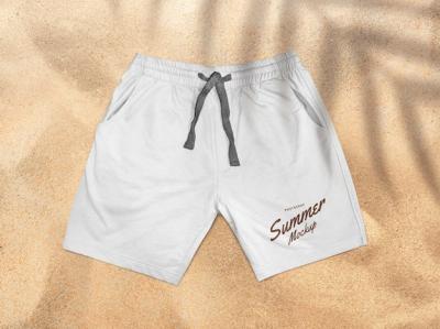 White Shorts Pant Mockup – Free Download