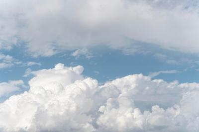 Fluffy Clouds on a Blue Sky – Free Stock Photo, Download Free