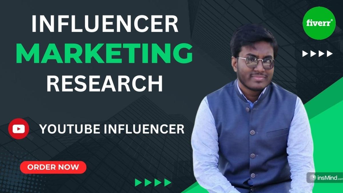 I Will Find the Best YouTube Influencers for Your Needs