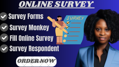 I Will Fill Online Survey As a Quantity Surveyor to Get Active Respondents