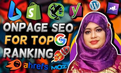 I Will Do Onpage SEO for Top Ranking by Following Algorithm Trends