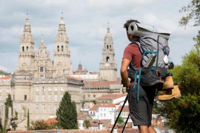 Handsome Man Traveling with a Backpack – Free Download