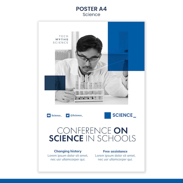 Science Conference Poster Template – Free Download