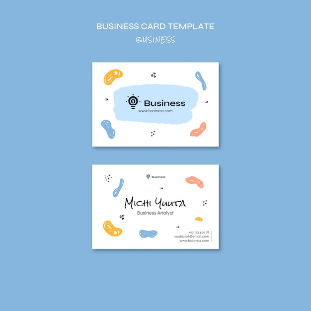 Business Card Template – Free to Download Premium PSD Designs