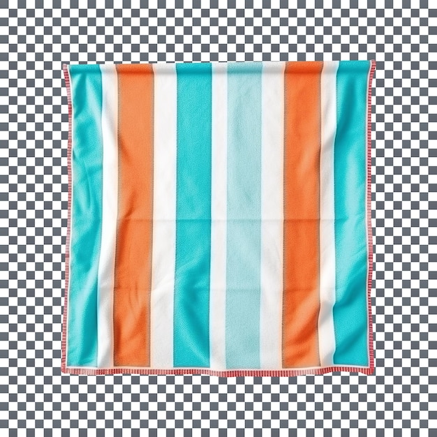 Stunning Beach Towel on Transparent Background – Free Download