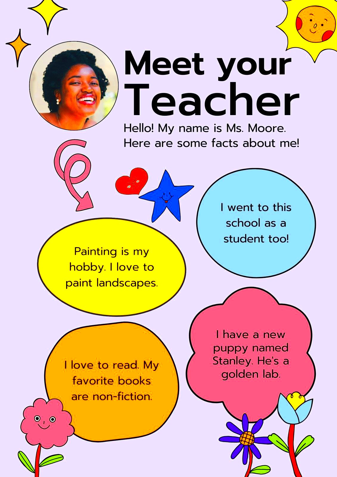 Customize 25 Meet The Student Teacher Templates Online Canva