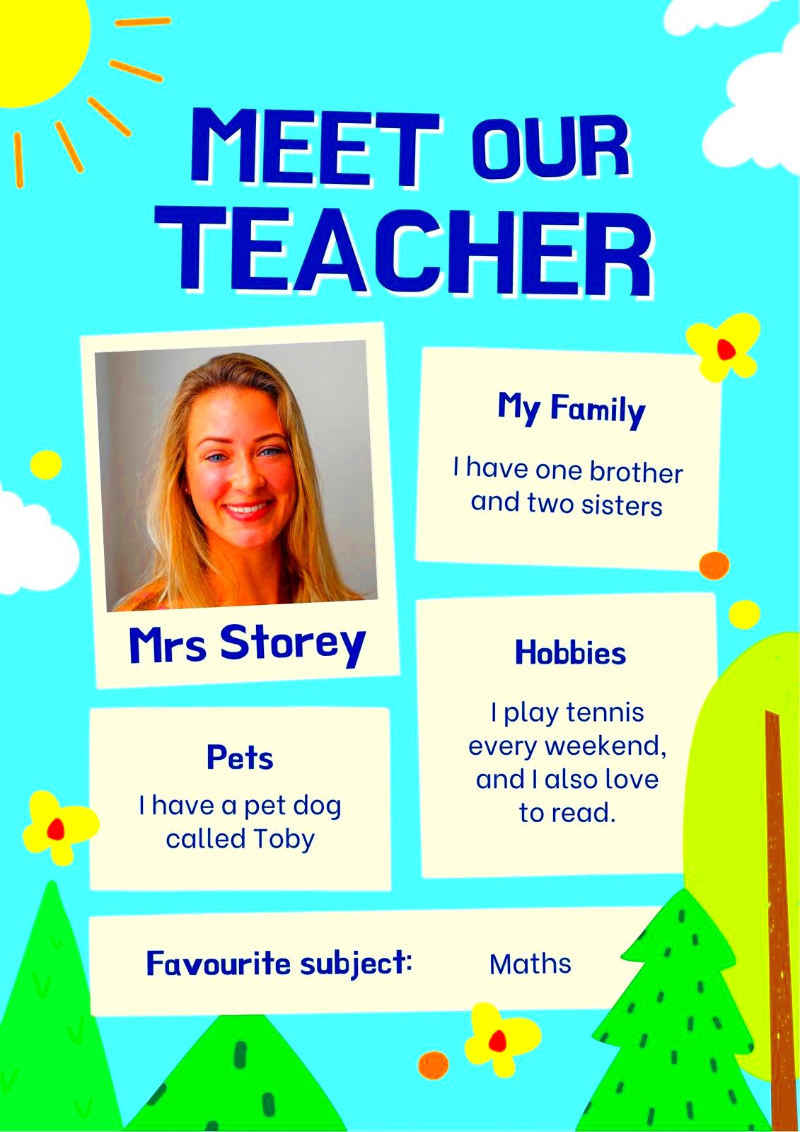 Customize 25 Meet The Student Teacher Templates Online Canva