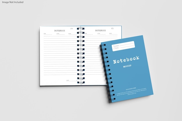 COVER NOTEBOOK MOCKUP – Download Free Stock Photo