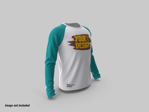 Long Sleeve or Raglan Sleeve Shirt Mockup – Free to Download