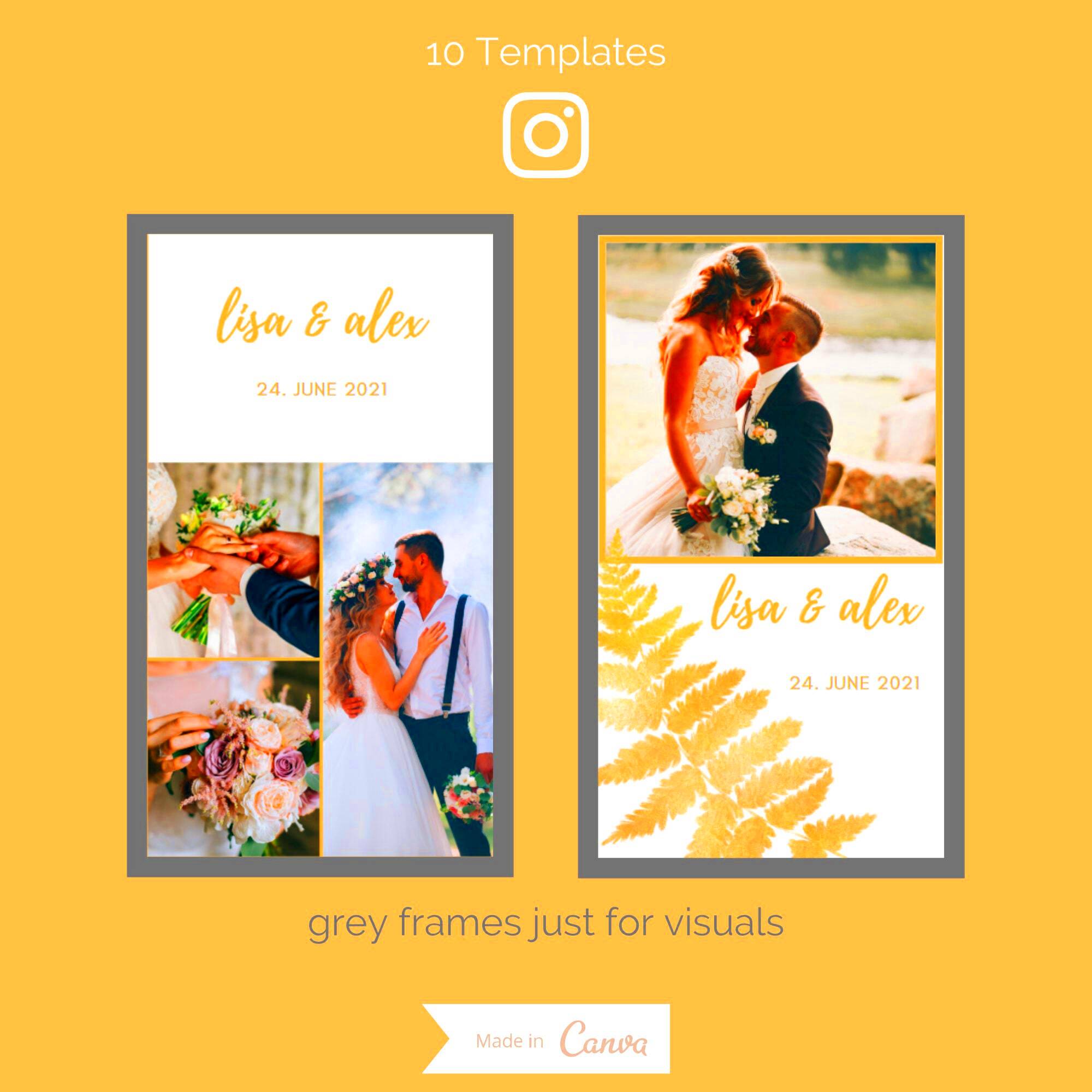 10 Instagram Story Templates for Canva Editable IG Story Etsy