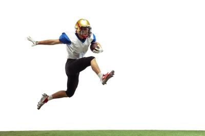 American Football Player in Action – Free Download