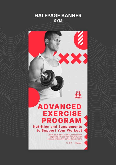 Gym Workout Template – Free Download