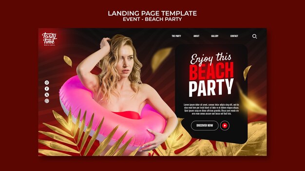 Music Event Template Design – Download Free Stock Photo