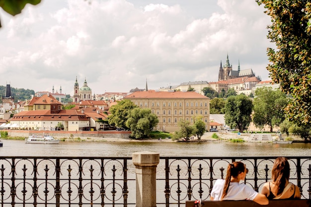 Vltava River in Prague – Stunning Scenic View, Free to Download