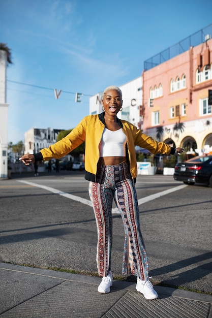 Young Woman Posing Outside in the City – Free Stock Photo for Download