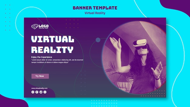 Virtual Reality Banner – Free Stock Photo for Download