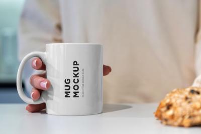 A Mug Mockup on a Table – Free Stock Photo, Download for Free