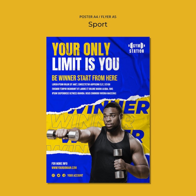 Training Poster Template – Free Download