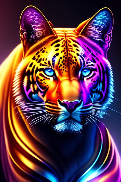 High Definition Neon Tiger Wallpapers – Free to Download