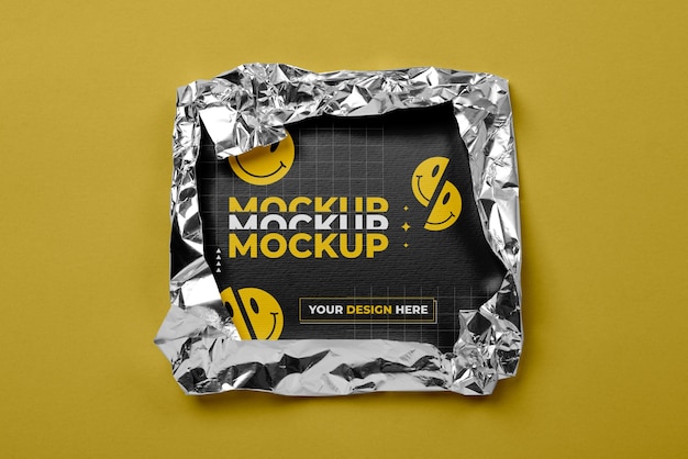 Metallic Wrap Mockup – Free to Download