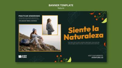 Realistic Nature Design Template – Free to Download