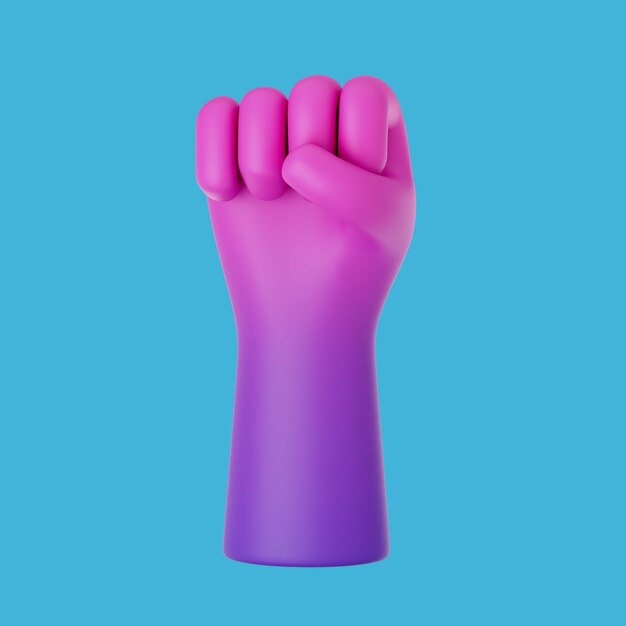 Hand Gesture 3D Rendering â Free Download