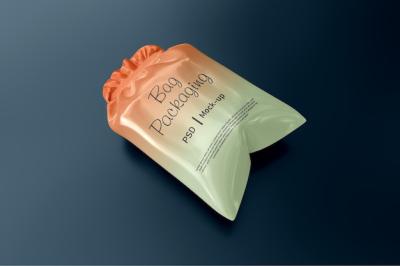 Plastic Pouch Bag Mockup – Download Free Stock Photo