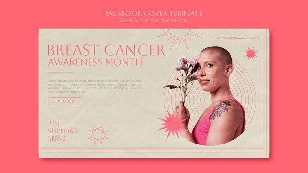 Breast Cancer Awareness Template Design – Download Free Stock Photo