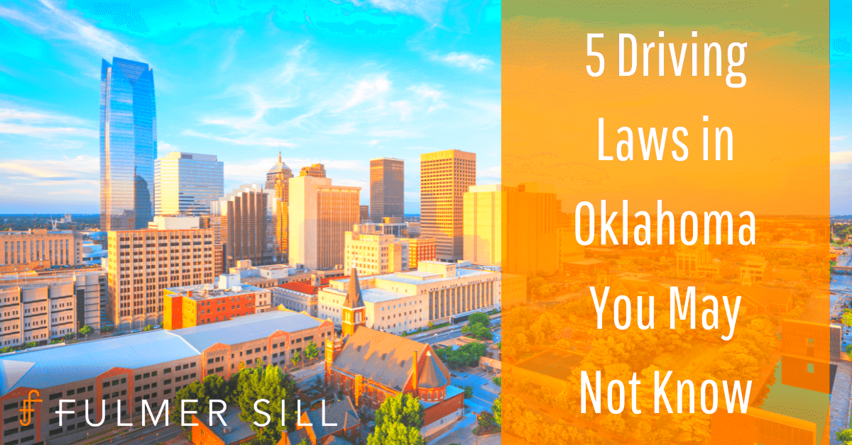 5 Driving Laws in Oklahoma You May Not Know