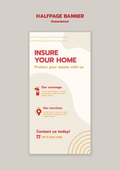 Insurance Template Design – Free Download