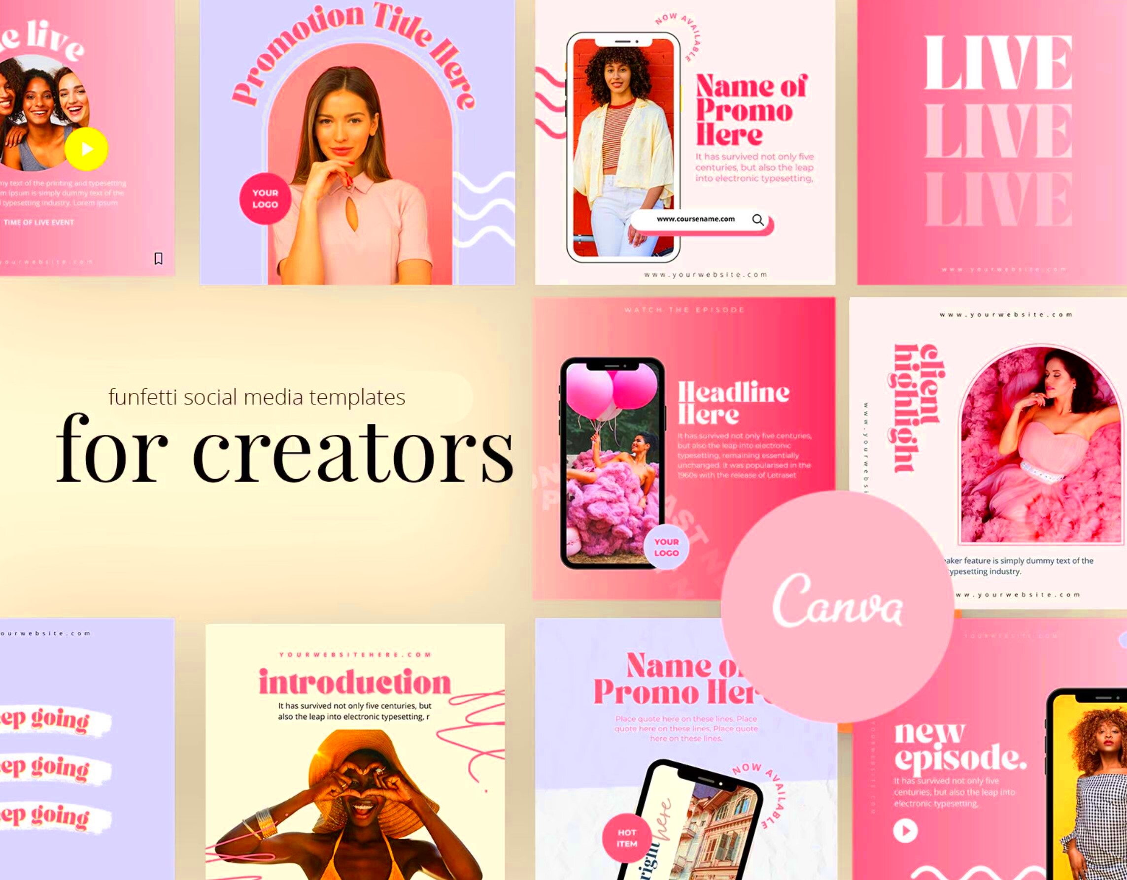 The Best 15 Aesthetic Canva Templates Design Ideas Inspiration 