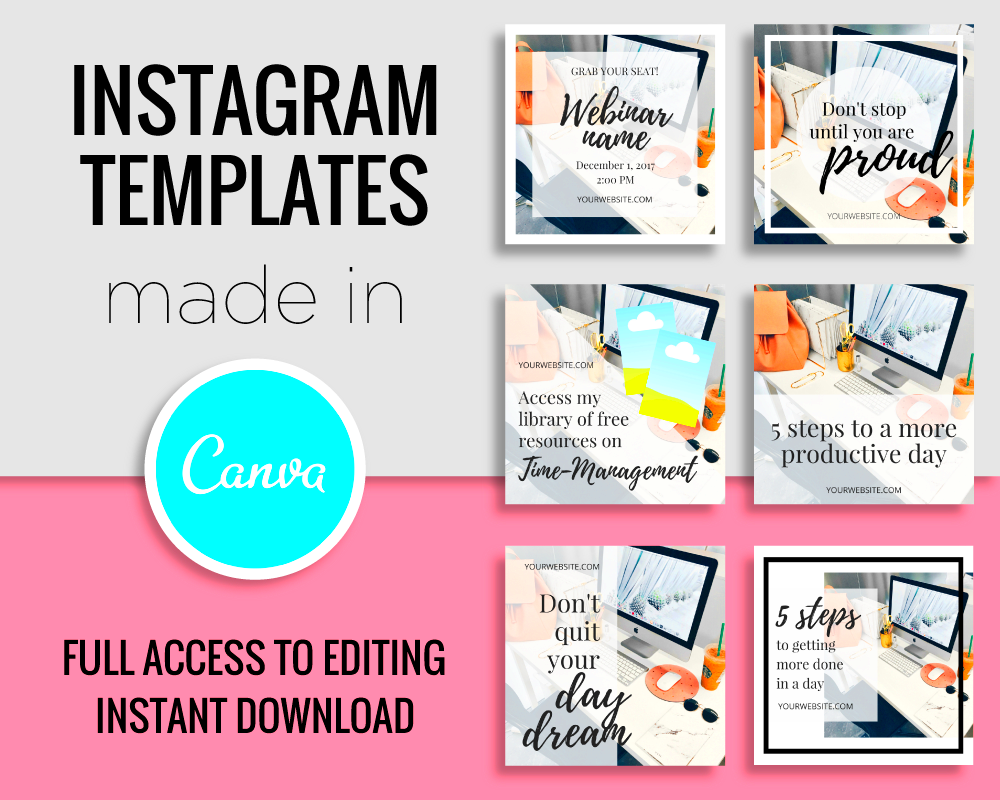 Instagram Templates Made In Canva