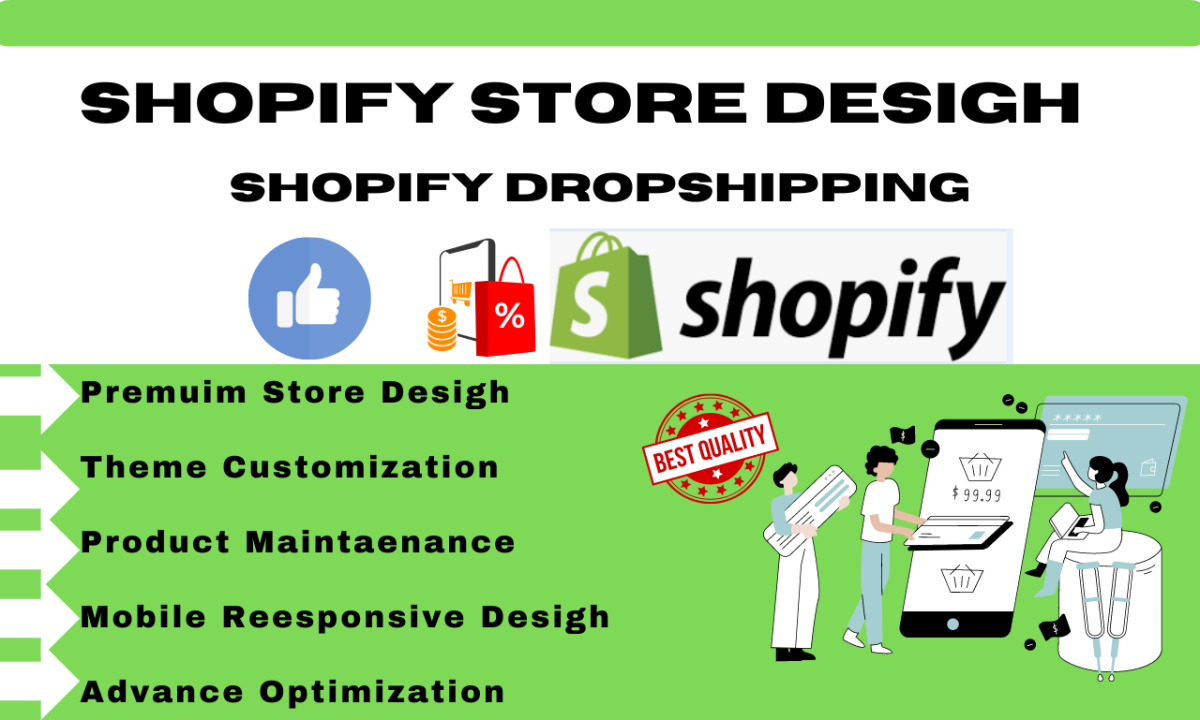 I Will Create a Contemporary Shopify Store or Website Featuring Apparel and Fashion